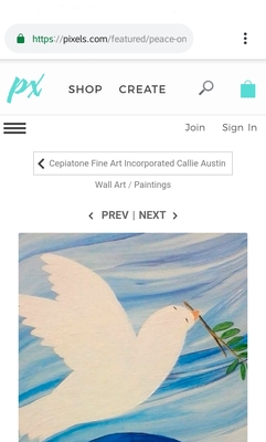 Pixels.com Featured Painting Peace On Earth
